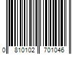 Barcode Image for UPC code 0810102701046