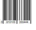 Barcode Image for UPC code 0810103333444