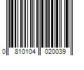 Barcode Image for UPC code 0810104020039