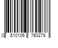 Barcode Image for UPC code 0810106760278