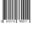 Barcode Image for UPC code 0810110760011