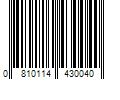 Barcode Image for UPC code 0810114430040