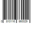 Barcode Image for UPC code 0810116860029