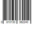 Barcode Image for UPC code 0810130362240