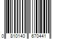 Barcode Image for UPC code 0810140670441