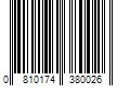 Barcode Image for UPC code 0810174380026