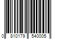 Barcode Image for UPC code 0810179540005