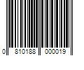 Barcode Image for UPC code 0810188000019