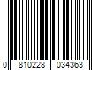 Barcode Image for UPC code 0810228034363