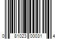 Barcode Image for UPC code 081023000314