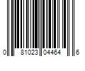 Barcode Image for UPC code 081023044646