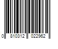 Barcode Image for UPC code 0810312022962