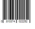 Barcode Image for UPC code 0810374022252