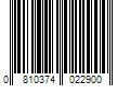 Barcode Image for UPC code 0810374022900