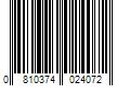 Barcode Image for UPC code 0810374024072