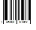 Barcode Image for UPC code 0810400030435. Product Name: Merle Roberts Day and Night Face Cream with Collagen. 1 fl oz