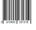 Barcode Image for UPC code 0810400031319