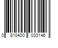 Barcode Image for UPC code 0810400033146