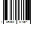 Barcode Image for UPC code 0810400033429