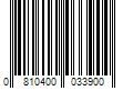 Barcode Image for UPC code 0810400033900. Product Name: Advanced Clinicals Collagen Hand Cream 8 fl oz