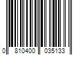 Barcode Image for UPC code 0810400035133