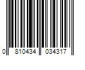 Barcode Image for UPC code 0810434034317. Product Name: Itzy Ritzy Itzy Lovey - Sloth