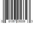 Barcode Image for UPC code 081057053393