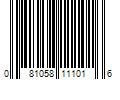 Barcode Image for UPC code 081058111016