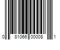 Barcode Image for UPC code 081066000081