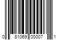 Barcode Image for UPC code 081069000071