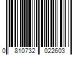 Barcode Image for UPC code 0810732022603