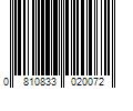 Barcode Image for UPC code 0810833020072