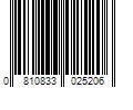 Barcode Image for UPC code 0810833025206