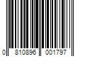 Barcode Image for UPC code 0810896001797