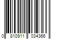 Barcode Image for UPC code 0810911034366. Product Name: Hydro Flask 18oz Standard Mouth Water Bottle Hibiscus, One Size