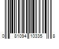 Barcode Image for UPC code 081094103358