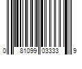 Barcode Image for UPC code 081099033339