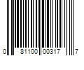 Barcode Image for UPC code 081100003177