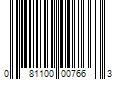 Barcode Image for UPC code 081100007663