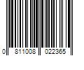 Barcode Image for UPC code 0811008022365