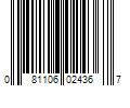 Barcode Image for UPC code 081106024367