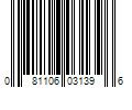 Barcode Image for UPC code 081106031396