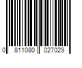 Barcode Image for UPC code 0811080027029