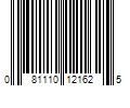 Barcode Image for UPC code 081110121625