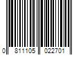 Barcode Image for UPC code 0811105022701