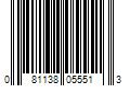 Barcode Image for UPC code 081138055513