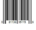 Barcode Image for UPC code 081138351158