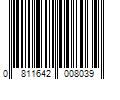 Barcode Image for UPC code 0811642008039