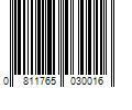 Barcode Image for UPC code 0811765030016