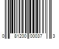 Barcode Image for UPC code 081200000373